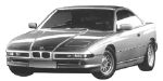 BMW E31 B3549 Fault Code